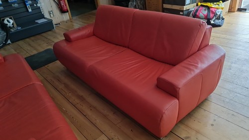 Massive ledercouch sitzer - massive,