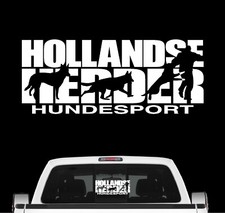 Hollandse Herder Hundesport Auto Aufkleber Hund Folie Schäferhund Schäferhund