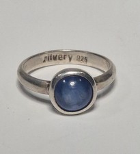 Ring Kyanit Silber 925 von silvery by schmuckrausch