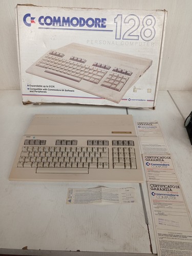 Commodore 128 ovp 1984 - commodore,