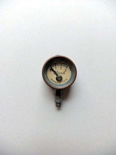 Plank manometer - e.,