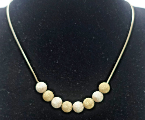 Moderne bicolor halskette - moderne,