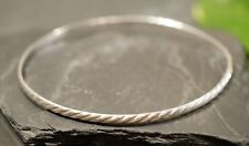 Chicer 925 Silber Armreif FS Franz Scheurle Schwäbisch Gmünd Gedreht Designer