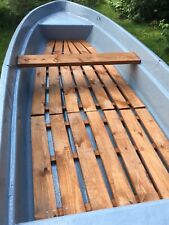 Bodenbretter Bootsroste Einlagen aus Douglasie für DDR Ruderboot Anka