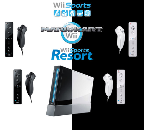 Nintendo wii konsole schwarz - wii,