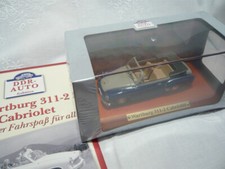1:43 Wartburg 311-2 Cabrio – DDR - Auto - Kollektion ATLAS - Verlag - neu in OVP