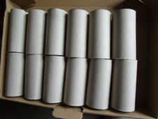 24 leere Klopapierrollen