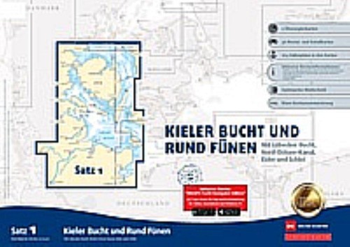 Sportbootkarten satz kieler - satz, 1: