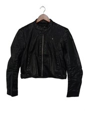 G-STAR Kunstlederjacke Damen Jacke Gr. DE 38 schwarz Casual-Look