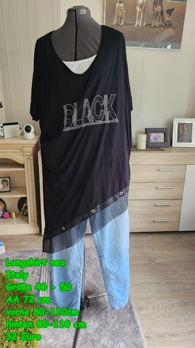 Longshirt neu italy größe - longshirt, italy,