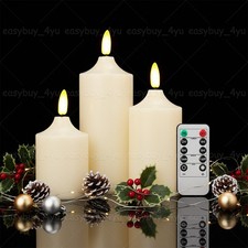 Flackernd 3er Set flammenlose