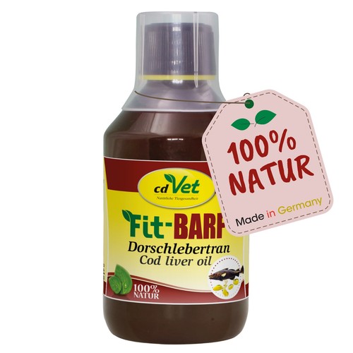 Fit barf dorschlebertran 250ml - fit-barf,