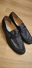 Schuhe Herren Känguru Leder Schwarz Gr.46 NEU