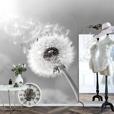 Fototapete Pusteblumen Wohnzimmer Schlafzimmer Schwarz Weiss Vlies Tapete 9459c
