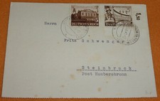 3. Reich Eckrand PK 1941 Oberurbach Urbach Steibruck Haubersbronn Dengelapparat