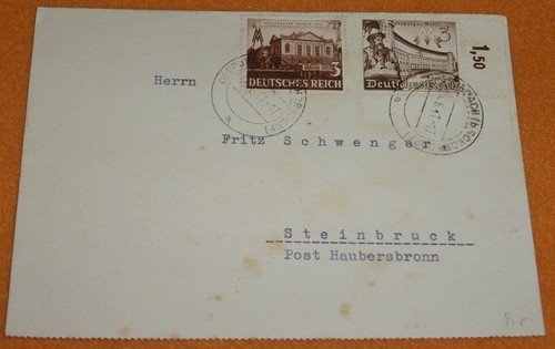 Reich eckrand pk 1941 - 3.,