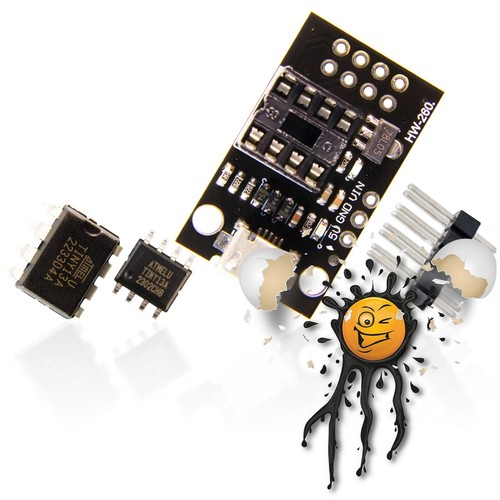 Atmel attiny13 i2c spi - spi, adc