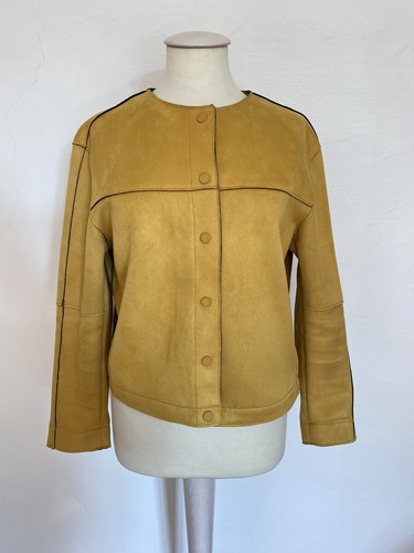 Zara kunst wild leder jacke - kunst,
