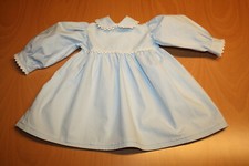 Altes Puppenkleid Kleid Puppenkleidung für antike Puppen - Gesamtlänge ca. 33 cm