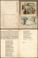 Lied Erzgebirge Klappkarte Uf