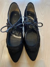 Schuhe Pumps Satin vox shoes rockabilly Gr. 37