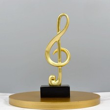 Musiknoten skulptur deko piano - skulptur,