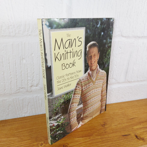 Man knitting book classic - knitting,