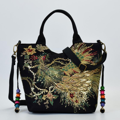 Damen pailletten stickerei - damen,