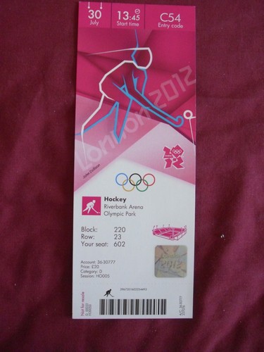 Original ticket guide hockey - &,