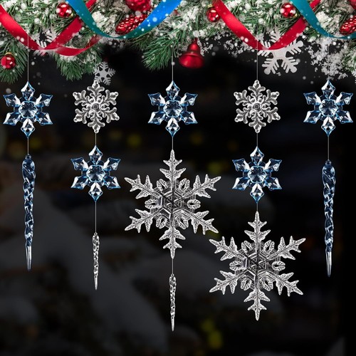 Stück schneeflocken deko - 25,