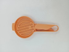 TUPPERWARE Küchensieb Orange Kunststoff 23 cm Sieb Küchenhelfer