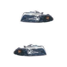 Halogen Scheinwerfer Set links & rechts H4 für Mitsubishi Carisma Stufenheck