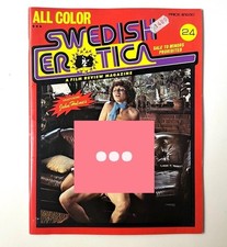 Swedish Erotica No 24. 1980 Nude Akt Sexy Vintage Zeitschrift Erotic Magazine
