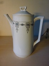 grosse Vintage Art Deco Kaffeekanne Jugendstil