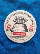 Bierdeckel 2016 - Reinheitsgebot - Reissdorf Kölsch