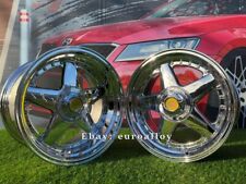 4x17 " 5x120/5X112 Ferrari Azev Typ A Stil Chrom Felgen: Für For BMW E60 E39 E38