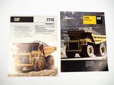 2 Prospekte Caterpillar CAT