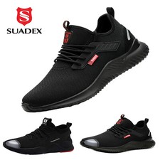 Arbeitsschuhe Sicherheitsschuhe Herren Sportlich Stahlkappenschuhe Atmungsaktiv