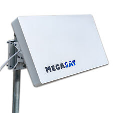 Megasat Flachantenne D1 D2 D4 SAT Flache Antenne Digital Schüssel 4K HD Sky HD+