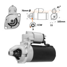Anlasser für Lombardini