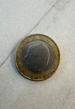 1 Euro Münze Belgien 2002 – König Albert II