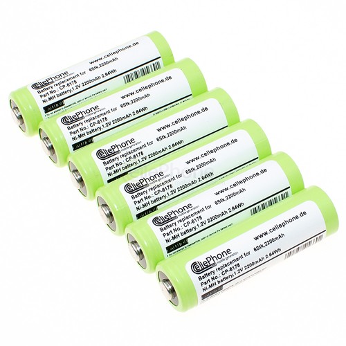 6er pack 2ah - 2,2ah, für