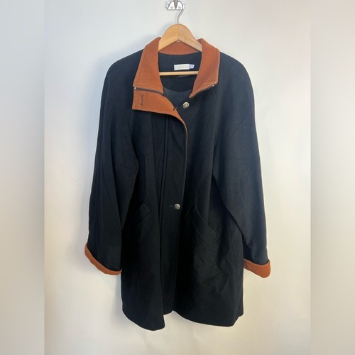 Avoca wool cashmere blend coat - wool,