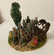 Diorama uralt- Soldaten auf