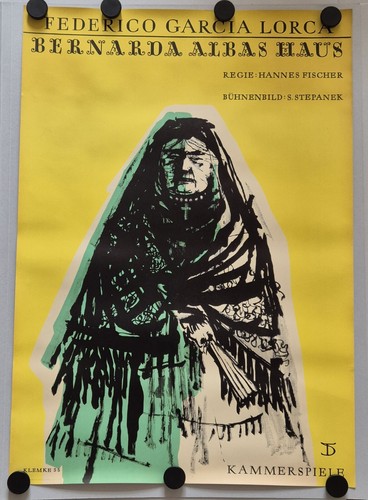 Plakat werner klemke bernarda - plakat,