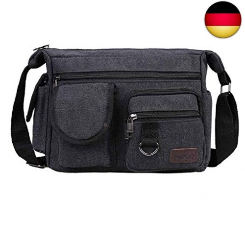 Wasserdicht canvas crossbody - canvas,