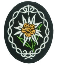 Edelweiß WW2 Patch Repro