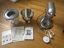 Kitchen Aid Artisan, Grau Mit Glasschüssel & Deckel