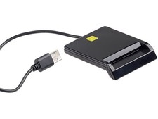 Xystec USB Chipkartenleser Smartcard Reader HBCI Homebanking Kartenleser