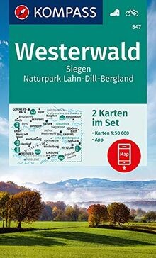 Kompass wanderkarten set - wanderkarten-set, 847